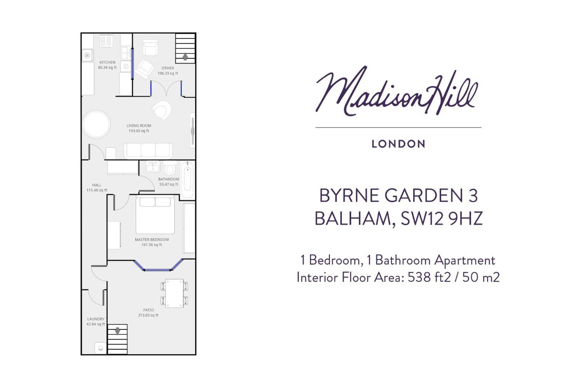 Madison Hill - Byrne Garden 3 - One Bedroom Home London Exterior photo